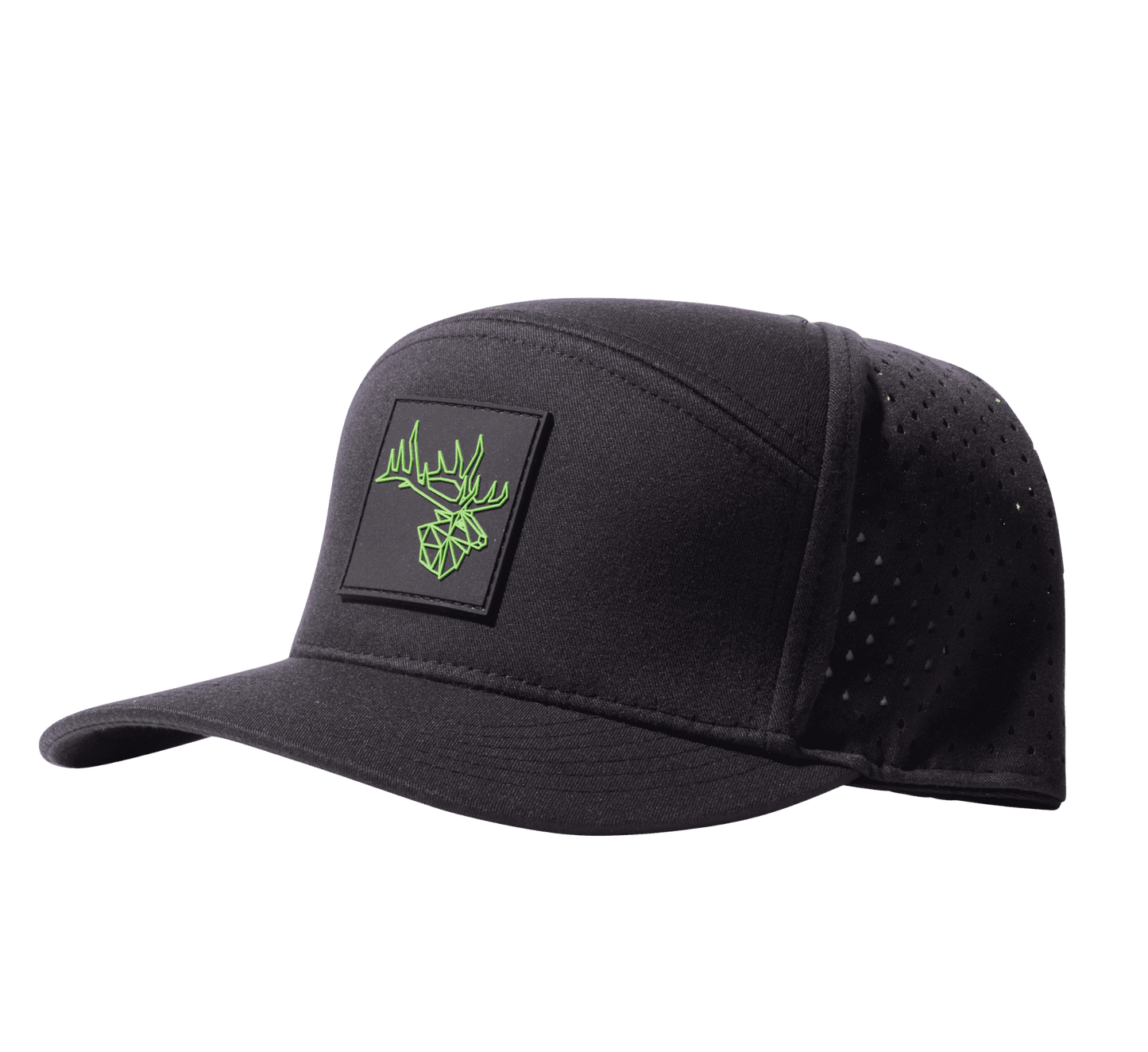 Deadshot Hat- Neon Green And Black