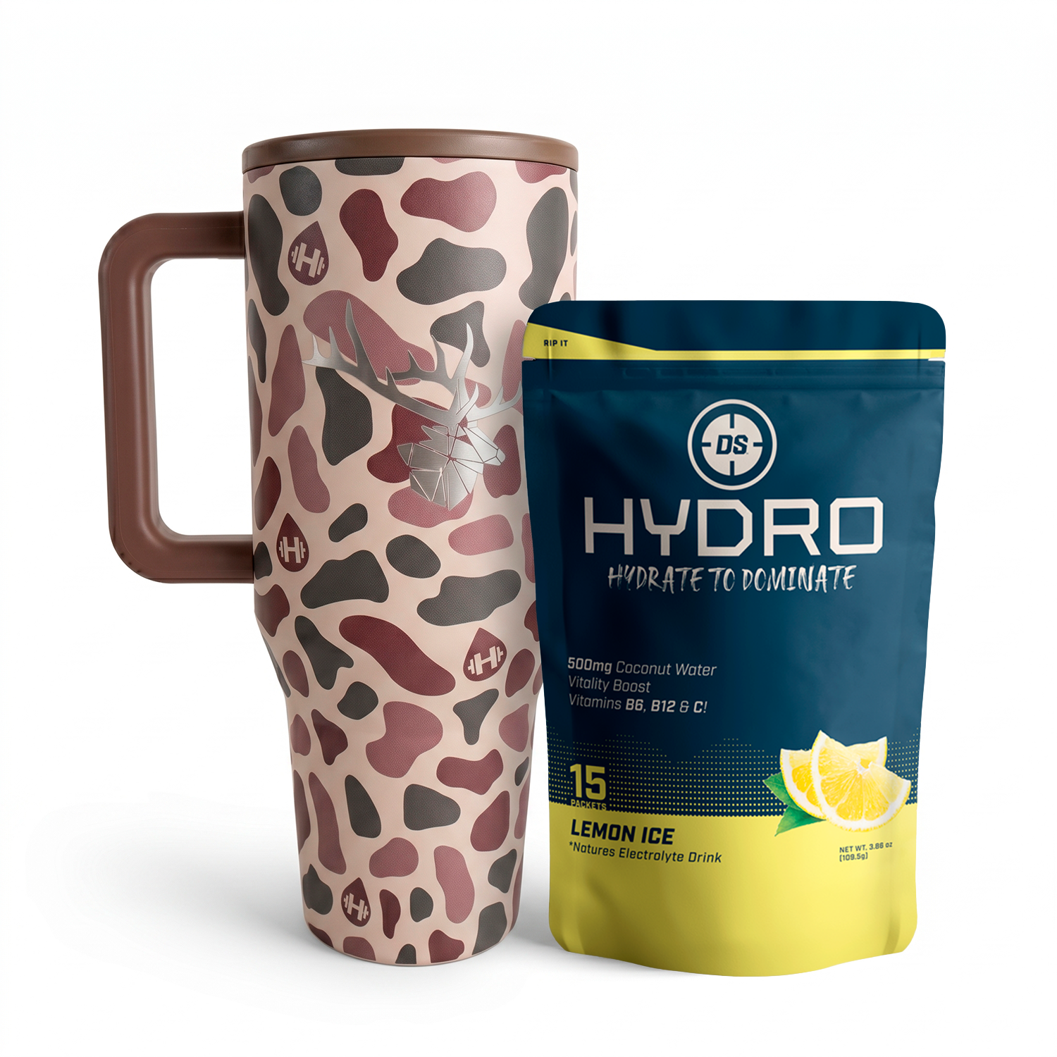DS HYDRO + DUCK CAMO HYDROJUG TRAVELER COMBO