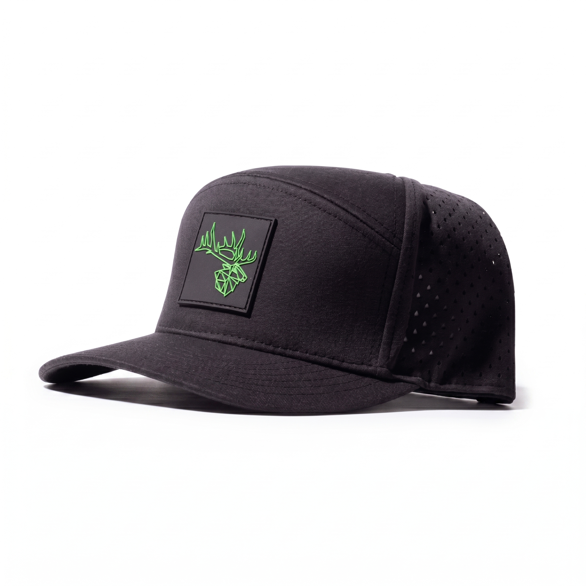 Deadshot Hat- Neon Green And Black